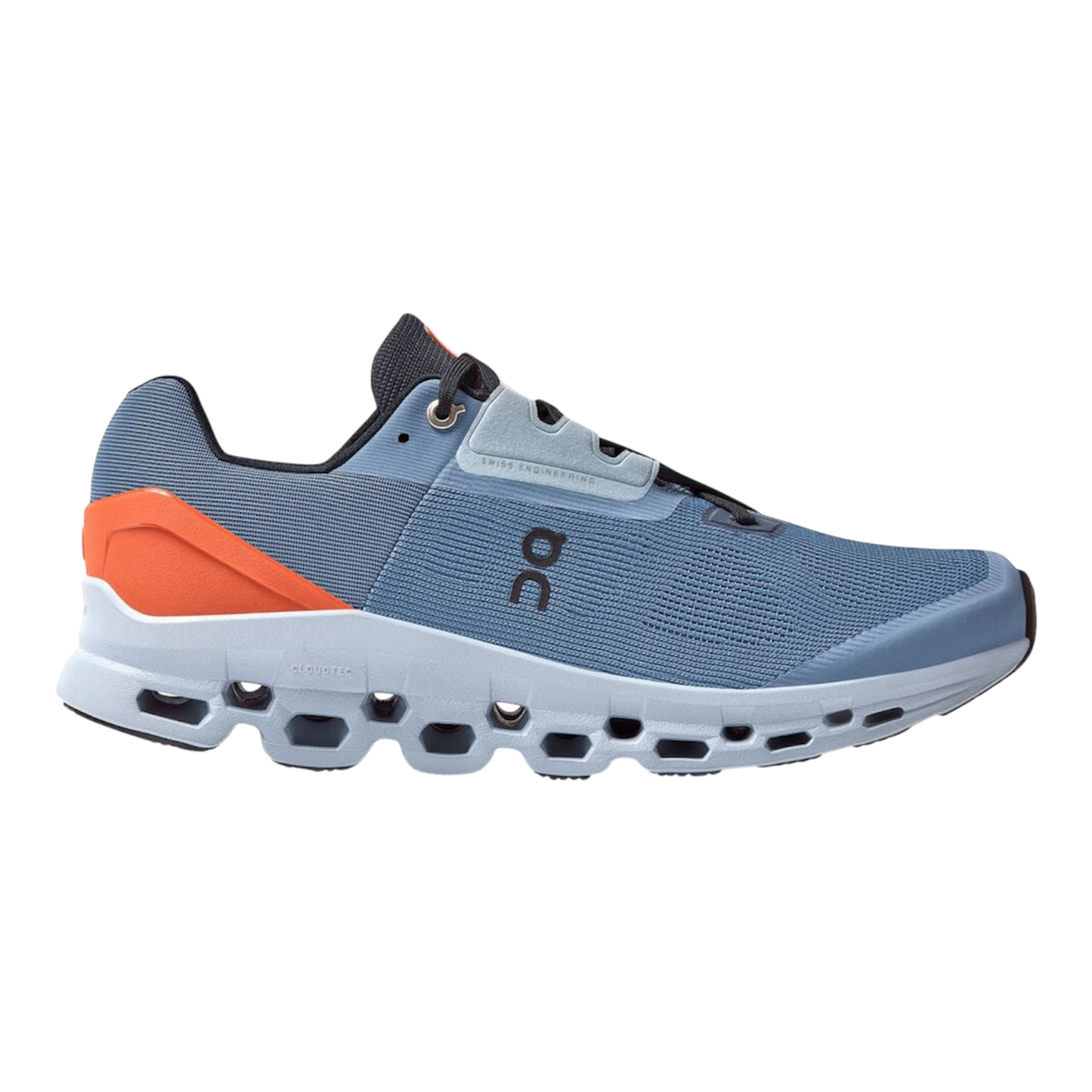 ON Cloudstratus ‘Lake Blue/Flare Orange’