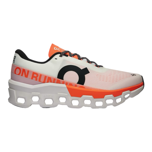 ON Cloudmonster 2 ‘White/Flame’