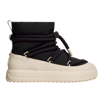 MONCLER Monpulse padded shell ankle boots ‘Black/White’