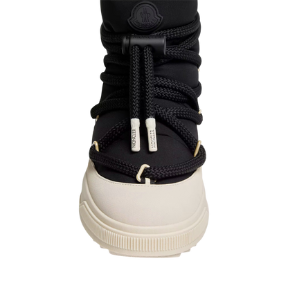 MONCLER Monpulse padded shell ankle boots ‘Black/White’